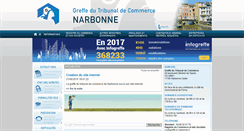 Desktop Screenshot of greffe-tc-narbonne.fr